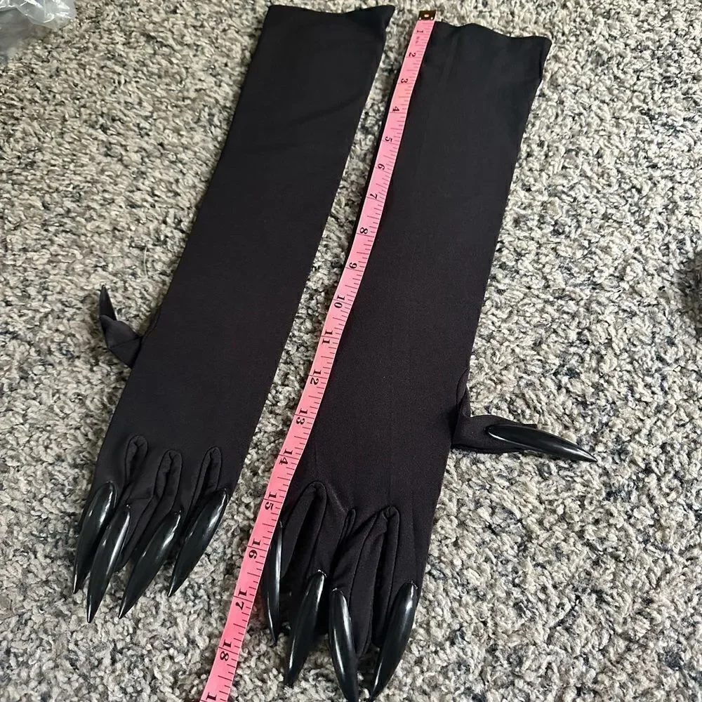 Long gloves with claws, see pictures for measurments one size fits most